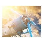 Yahoo! Yahoo!ショッピング(ヤフー ショッピング)キャンバスアート Petit Canvas Art 夕焼けと飛行機 500x400mm 美工社 ZPT-62077