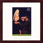 武内祐人 動物 アート Yoshihito Takeuchi Square Frame 22×22×2cm 爆買