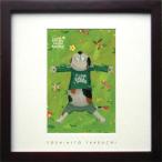 Yoshihito Takeuchi 武内祐人 動物 アート インテリア Square Frame ギフト 装飾 22×22×2cm 額装品