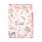  Sanrio герой zx..... Sanrio герой ga- Lee иллюстрации карман файл A5 прозрачный файл 3 карман elegance Hello Kitty 