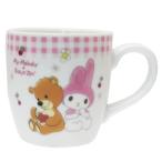 マイメロディ×スージーズー マグカップ 磁器製 MUG サンリオ 金正陶器 直径約7.5×8mm