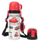 ショッピングカーズ カーズ キャラクター 保温保冷水筒 超軽量 コンパクト2WAYステンレスボトル 直飲み470ml コップ飲み430ml ディズニー