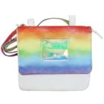  зажим сумка плечо имеется 3 карман небольшая сумочка карман RAINBOW PAINTk Lux новый . период подготовка смешанные товары девочка предназначенный pre zemba. покупка 