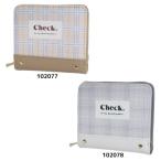 二つ折り財布 プレゼント ジュニア ウォレット チェック クラックス 男の子 女の子 ギフト バレンタイン