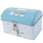貯金箱 グッズ 鍵付き タカラバコ 缶バンク かわいい シバイヌ×シロクマ 2021AW プレゼント 男の子 女の子 ギフト バレンタイン