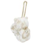  сумка очарование кошка мех f линзы перчатка держатель .. белый перчатки держатель 