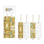  книжка Mark bili талон BILLIKEN CREATORS OSAKA рекламная закладка 2 листов ввод следы lie. орнамент . in bound Osaka 