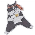 世にも不思議な猫世界 ステッカー クロス素材ステッカー ゼネラルステッカー くまおさん グッズ DECOシール かわいい プレゼント バレンタイ 爆買