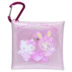 メゾピアノxハローキティ マルチクリアケース SSサイズ サンリオ ミニポーチ キャラクター エンジェルA
