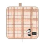 スヌーピー ピーナッツ キャラクター タオルポーチ どっとポーチ ベーシック チェック BD