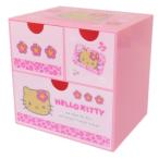  Hello Kitty настольный место хранения Cara грудь розовый Sanrio 