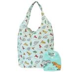 Yahoo! Yahoo!ショッピング(ヤフー ショッピング)ジュラシックワールド 折りたたみショッピングバッグ エコバッグ ミント 恐竜 映画キャラクター プレゼント 男の子 女の子 ギフト バレンタイン