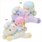Yahoo! Yahoo!ショッピング(ヤフー ショッピング)リトルツインスターズ キキ＆ララ ミニぬいぐるみボールチェーン ユニコーン サンリオ マスコット キャラクター グッズ ケイカンパニー 11.5cm