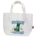 マインクラフト グッズ ランチバッグ ゲームキャラクター ミニトート クリーム