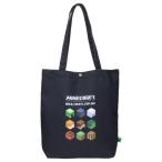 マインクラフト トートバッグ 手提げかばん ブラック Minecraft ゲームキャラクター