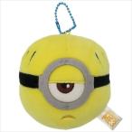 怪盗グルーのミニオン大脱走 もっちりぬいぐるみフェイスボールチェーン メル ミニオンズ マスコット キャラクター プレゼント 男の子 バレンタイン