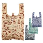 Yahoo! Yahoo!ショッピング(ヤフー ショッピング)エコバッグ セット ショッピングバッグ 4点セット カフェ お買い物袋 コンビニエコトート プレゼント ケイカンパニー 男の子 女の子 バレンタイン