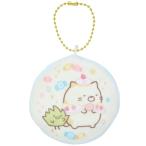 すみっコぐらし キャラクター ミニぬいぐるみ 丸型ボールチェーンマスコット ねこ プレゼント 男の子 女の子 ギフト バレンタイン