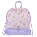 プールバッグ サンリオキャラクターズ 2層ナップサック サンリオ ピンク