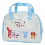 プールバッグ トミカとトム ボストンバッグ サックス TOMICA