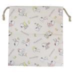 ショッピングスヌーピー スヌーピー 巾着袋 巾着M キナリ ピーナッツ マルヨシ