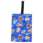 トミカ キルトシューズケース シューズバッグ ブルー TOMICA