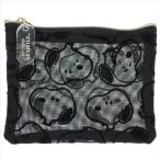 スヌーピー キャラクター ミニポーチ ミニフラットポーチ 顔いっぱい プレゼント 男の子 女の子 ギフト バレンタイン