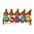  Moomin герой da ikatto наклейка Mini декоративный элемент стикер little mii. ..... Северная Европа . покупка 