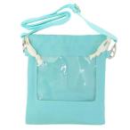 クリアポーチ 推しぬいマチ付き巾着 ミント カミオジャパン