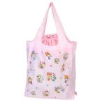 水森亜土 グッズ ショッピングバッグ キャラクター ワイド底板付きエコバッグ