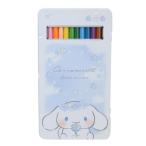  Cinnamoroll товары цветные карандаши Sanrio герой жестяная банка в кейсе 12 цветные карандаши 