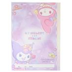  свободный . My Melody & черный miB5 белый одноцветный Note Sanrio Kirakira платье новый . период подготовка канцелярские принадлежности 