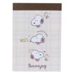  Snoopy Mini Mini память блокнот для заметок проверка лицо Peanuts 