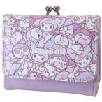 3つ折りコンパクト財布 クロミ ミニウォレット サンリオ ぎゅうぎゅう プレゼント キャラクター 男の子 女の子 ギフト バレンタイン