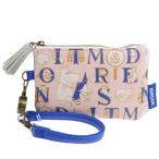 定期入れ ムーミン リール付きパス付 コインケース 北欧 ジャーナル柄 ファスナーポケット付きパスケース 小銭入れ リール付きポーチ プレゼ バレンタイン