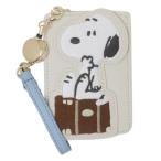 スヌーピー 定期入れ シングルパスケース journey ピーナッツ マリモクラフト