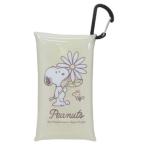  Snoopy герой Mini сумка прозрачный мульти- кейс S цветок Peanuts 