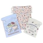  сумка Hanamaru привидение 3P мешочек Sanrio бардачок 