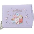 BT21 キャラクター 三つ折り財布 ミニウォレット パープル LINE FRIENDS 商品 プレゼント 男の子 女の子 ギフト バレンタイン 爆買
