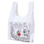 ムーミン キャラクター ショッピングバッグ エコバッグ びりびりグレー 北欧