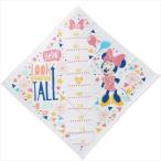 ミニーマウス ベビーバスタオル 身長計湯上げタオル 丸眞 ハローMinnie グッズ 90×90cm 出産お祝い