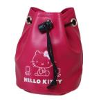  Hello Kitty сумка мешочек сумка кошелек сумка розовый тюльпан Sanrio круг .