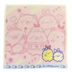 すみっコぐらし グッズ ハンドタオル サンエックス キャラクター 無撚糸パイルジャカード ミニタオル オーガニックコットン
