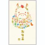 .. пакет новогоднее поздравление pochi пакет 3 листов ввод . мелкие вещи узор .. Япония отверстие Mark 