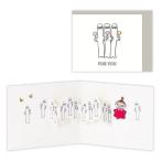 ムーミン グリーティングカード 多�