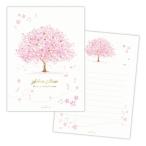  бумага для писем Sakura рисунок письмо накладка 1 рисунок 10 листов ввод Sakura музыка 