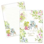  бумага для писем письмо накладка 1 рисунок 10 листов ввод накладка роза .....