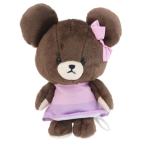 くまのがっこう ぬいぐるみ ふわくた プラッシュドール ジャッキー ピンクリボン ナカジマコーポレーション プレゼント 男の子 女の子 バレンタイン