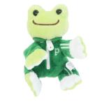 かえるのピクルス ミニぬいぐるみマグネット 磁石入り マスコット キャラクター グリーンジャージ プレゼント 男の子 女の子 ギフト バレンタイン
