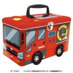 トミカ TOMICA キャラクター クリスマスお菓子 トミカトランク缶 消防車